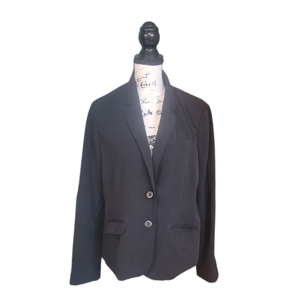 Lauren Conrad Black Career Plus Size Blazer‎ Size 16